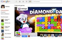 В соцсети Google+ появились игры