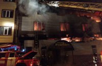 В Харькове сгорела сауна, пострадали двое людей