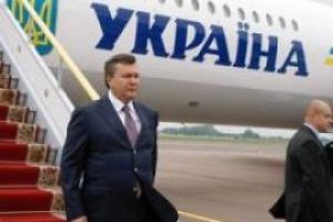 Янукович уже летает на новом самолете