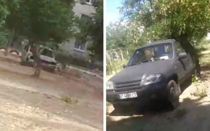 У Новій Каховці підірвали авто, яке використовувалось для проведення псевдовиборів. Загинув окупант
