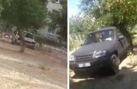 У Новій Каховці підірвали авто, яке використовувалось для проведення псевдовиборів. Загинув окупант
