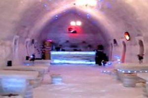 В Румынии строят ледяной комплекс с отелем и церковью