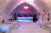В Румынии строят ледяной комплекс с отелем и церковью