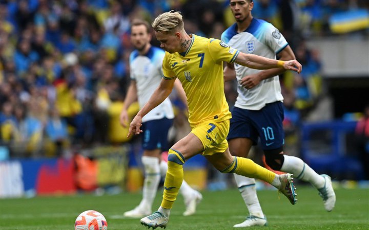 WhoScored і Sofascore назвали найгіршого гравця збірної України у матчі проти Англії