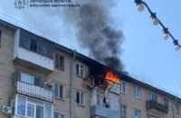 Ворог вдарив по багатоповерхівці у Запоріжжі
