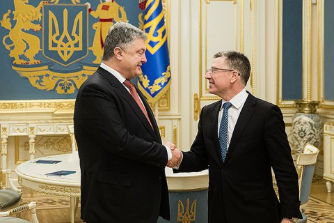 Порошенко провел переговоры с Волкером