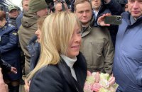 Джорджа Мелоні прибула до Києва для зустрічі з Зеленським