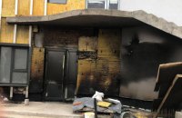 У Києві горів майбутній центр для онкохворих дітей "Дача"