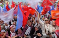 Турецкая полиция разогнала антивоенную демонстрацию слезоточивым газом