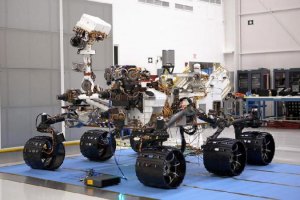 NASA сфотографировало "Кьюриосити" с орбиты Марса