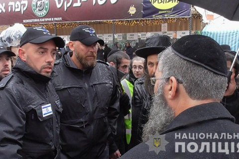 В Умань прибыл отряд израильских полицейских