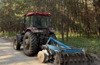 Лісова пожежа на прикордонні Чернігівщини повернула до Росії