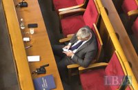 Рада почала розглядати питання про недовіру Рябошапці