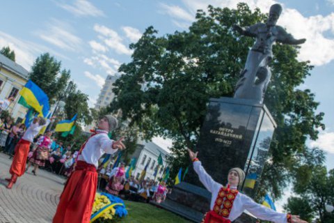 В Харькове открыли севастопольский памятник Сагайдачному