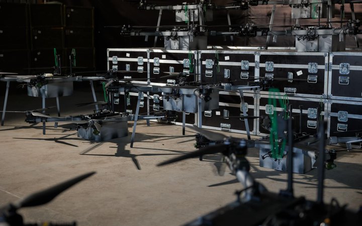 Військові отримали понад 200 коптерів українського виробництва Heavy Shot