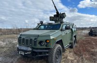 "Українська бронетехніка" успішно провела випробовування бронеавтомобіля "Новатор" з бойовим модулем "ТАВРІЯ-14,5"