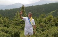 Ющенко с соратниками покорят Говерлу 