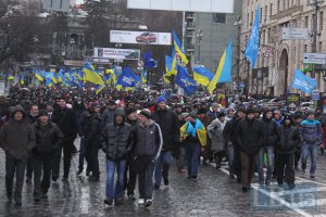 Антимайдан "регионалов" практически разошелся