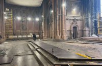 В киевском костеле святого Николая закончили противоаварийные работы