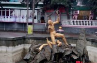 В Алуште разбили знаменитый фонтан