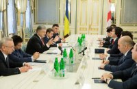 Порошенко предложил Грузии вместе стимулировать Европу к продлению санкций против РФ