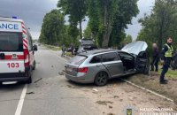 На Київщині сталась смертельна ДТП: автівками керували неповнолітні водії