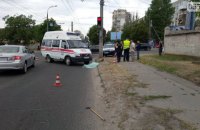 У Херсоні "швидка" насмерть збила жінку на пішохідному переході