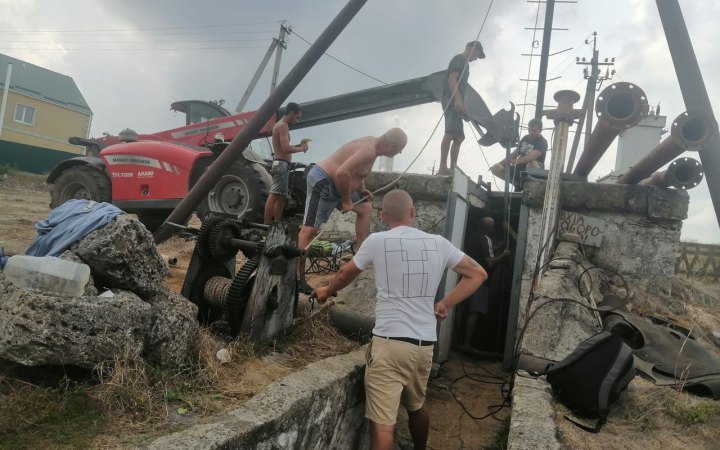 У село на Херсонщині повернули воду, яка зникла після підриву Каховської ГЕС