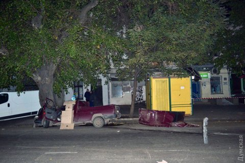 В Одессе виновники ДТП с двумя погибшими ранили ножом пытавшегося их задержать