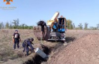 У Запорізькій області комбайнери виявили на полі нездетоновану авіабомбу