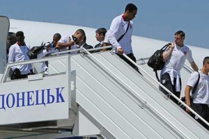 В Донецк прилетела сборная Англии
