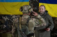 Міністр оборони Умєров вперше після призначення вівдвідав Бахмутський напрямок