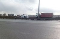 В Петербурге вертолет попал в ДТП