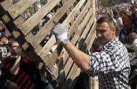 Кличко отказался возобновлять движение по Институтской