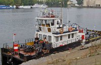 На буксирном теплоходе в Киевской области произошел взрыв