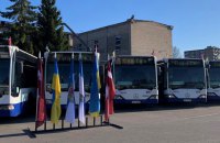 Рига передала Києву 11 міських автобусів, а також гумдопомогу для жителів столиці та області, - Міщенко