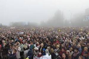 В Мариуполе 5 тыс. человек протестовали против загрязнения окружающей среды