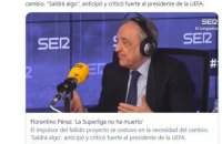 Президент "Реала" назвал "Манчестер" виновным в развале Суперлиги