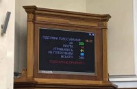 В Раде девятого созыва впервые не хватило голосов для принятия решения