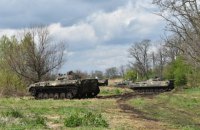 Десантники провели тактические учения с боевой стрельбой в зоне ООС