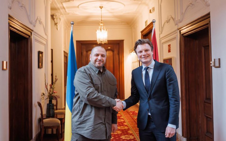 ​Умєров розповів про нові домовленості щодо допомоги з міністром оборони Нідерландів 