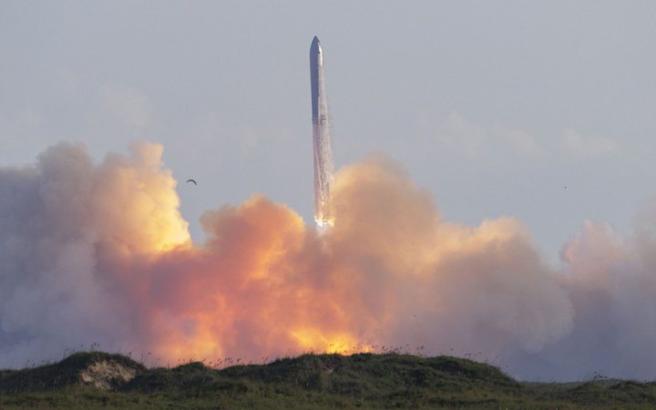 Ракета Starship вперше вийшла на орбіту та вивела супутники Starlink, – Reuters