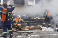 У Рівному під час пожежі в ТРЦ "Арена" евакуювали понад півсотні людей