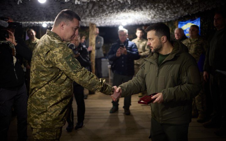 Зеленський відвідав на Сумщині розташування 117-ї окремої бригади ТрО