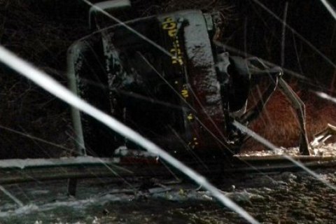 Автобус с 20 футболистами перевернулся во Львовской области