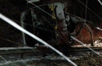 Автобус с 20 футболистами перевернулся во Львовской области