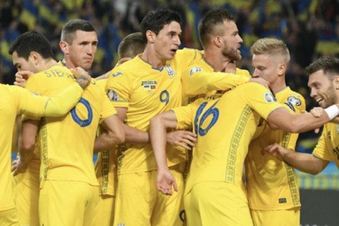Сборная Украины поднялась на 3 позиции в обновленном рейтинге ФИФА
