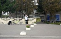 У Козачій Лопані біля кордону з РФ підняли український прапор