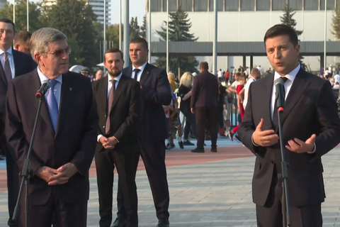 Зеленский: Олимпиада в Украине - непростая задача, но мы попробуем