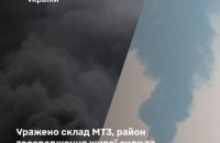 Генштаб підтвердив ураження складу МТЗ окупантів і інфраструктури полігону “Капустин Яр”
